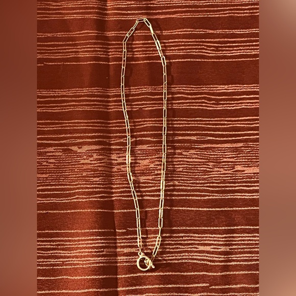 🎆 3 for $20 🎆   Dainty Paperclip Chain Necklace - Picture 1 of 5